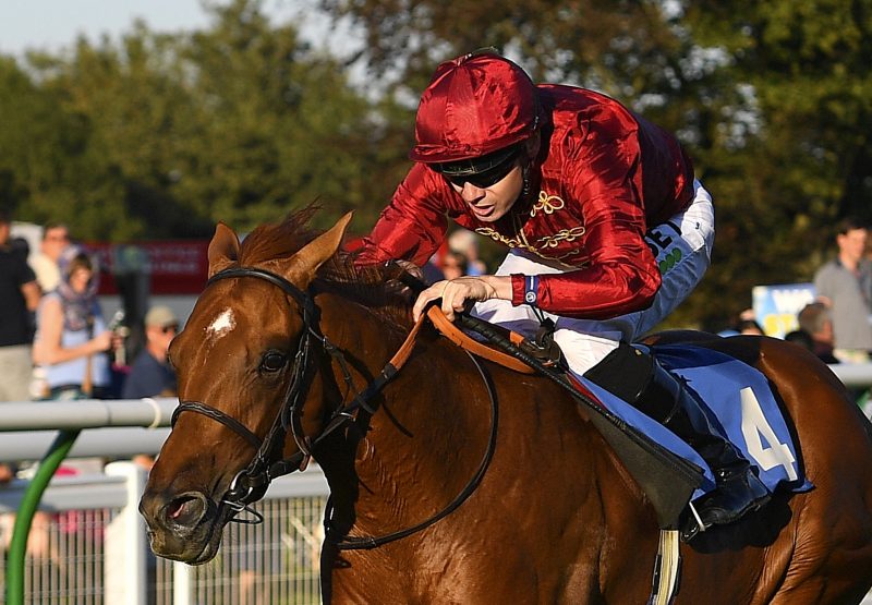 Mohican Heights (Australia) Winning The Listed Stonehege Stakes At Salisbury