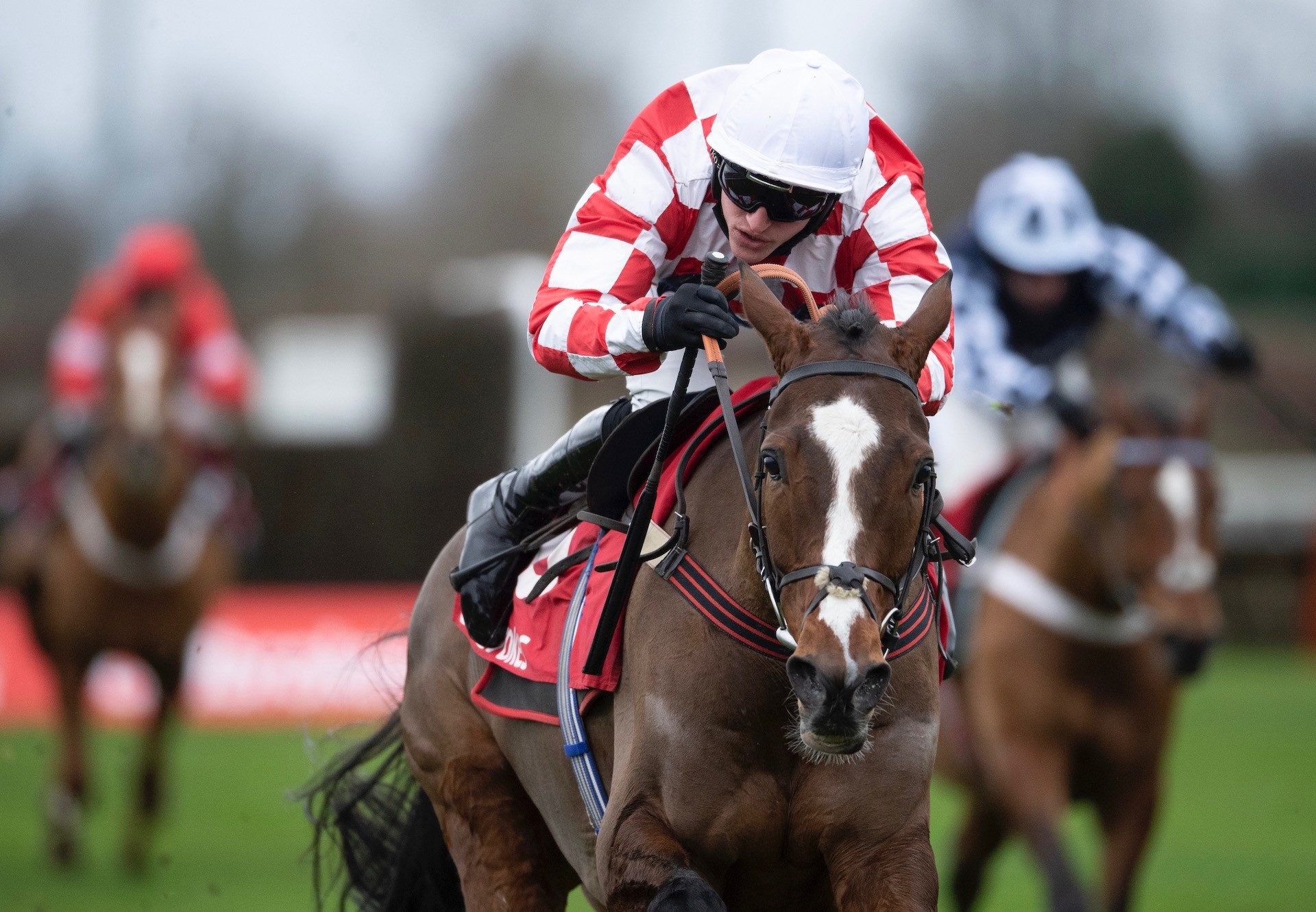 Killer Clown (Getaway) Wins The Novices Handicap Chase At Kempton