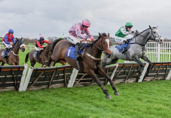 Carcaci Castle (Getaway) Wins The Maiden Hurdle At Kelso