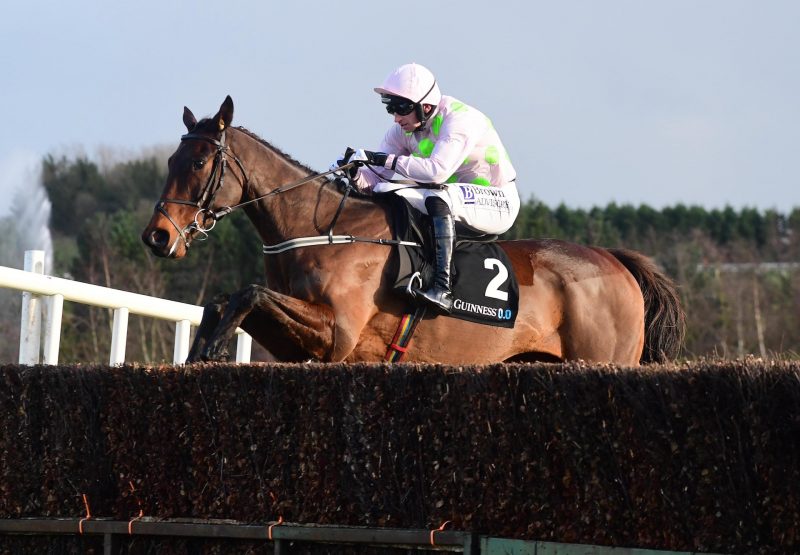 Gaelic Warrior (Maxios) Wins The Grade 1 Faugheen Novice Chase At Limerick