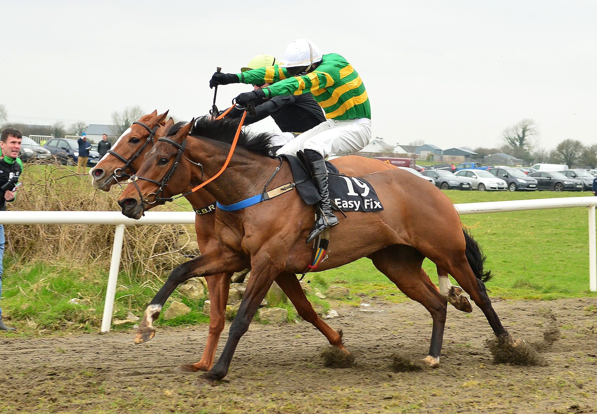 Pure Steel (Yeats) Wins The 4YO Maiden At Belclare