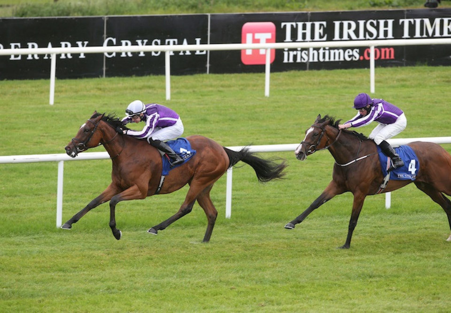 Magical (Galileo) winning the G2 Debutante Stakes at the Curragh