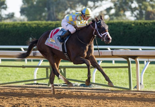 Classic Empire Winning The G2 Breeders Cup Futurity