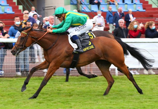 Phaidra (Camelot) Wins The Prix Des Hamadryades at Compiegne