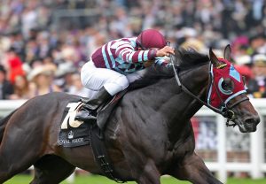 No Nay Never winning the G2 Norfolk Stakes at Royal Ascot