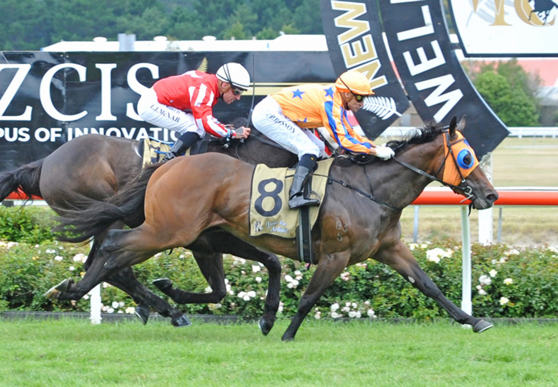 Avantage (Fastnet Rock) winning the Gr.1 JR & N Berkett Telegraph