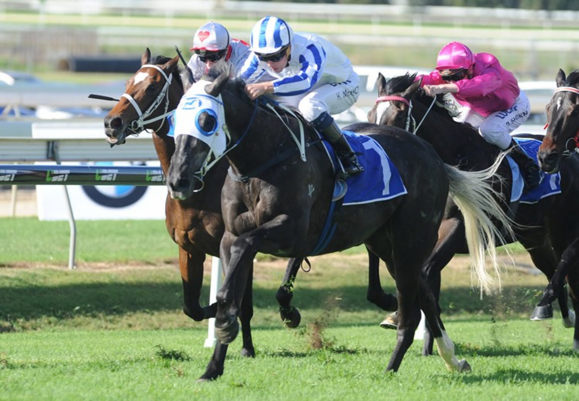 Upham (Mastercraftsman) winning the BRC Grand Prix at Doomben