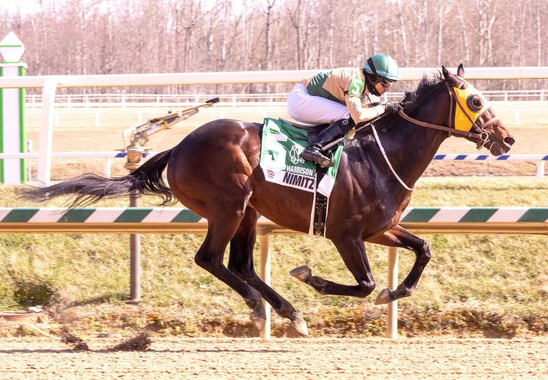 Nimitz Class (Munnings) Wins Harrison E  Johnson Memorial Stakes at Laurel Park