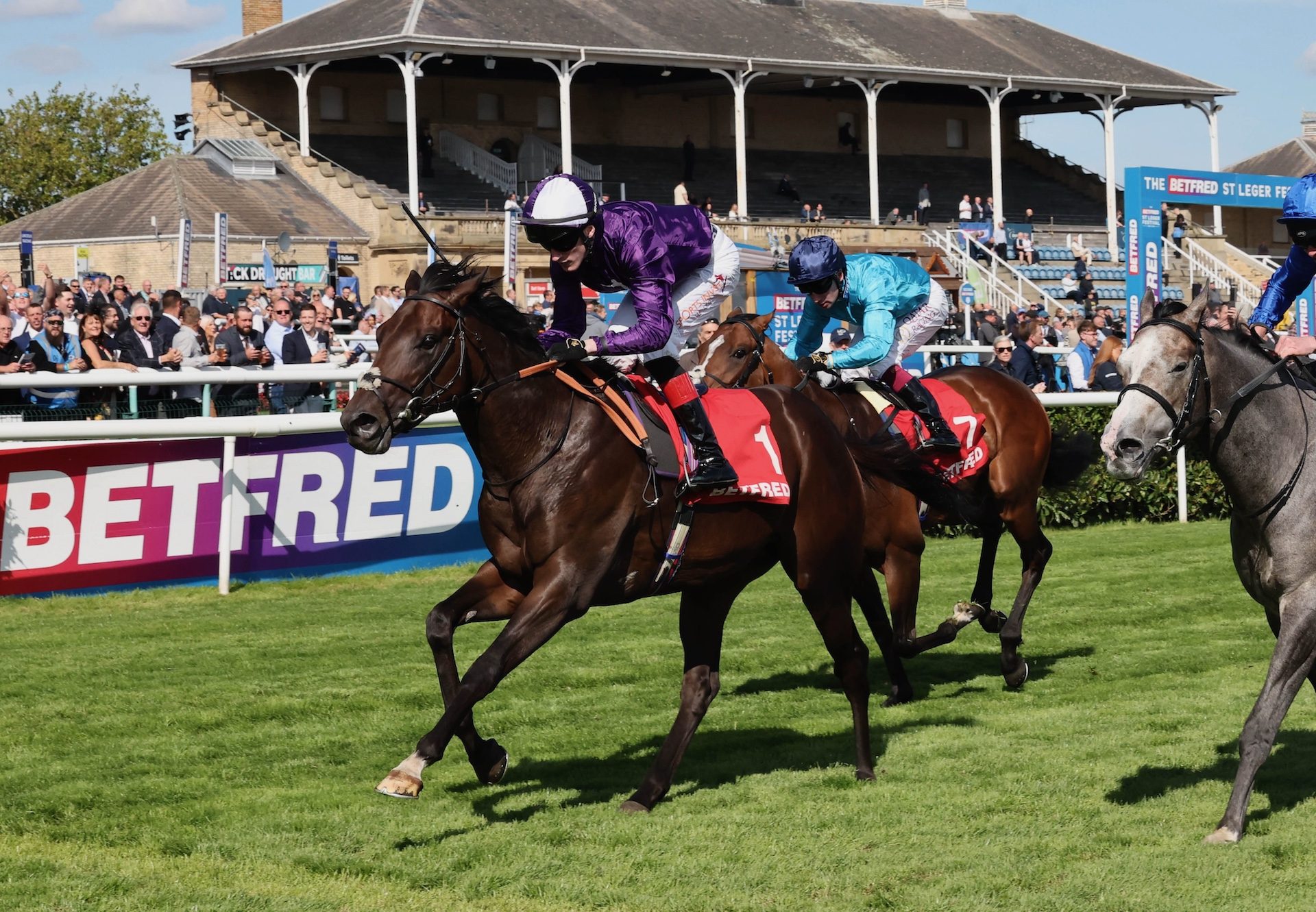 Benevento (Wootton Bassett) Wins The Listed Flying Scotsman Stakes