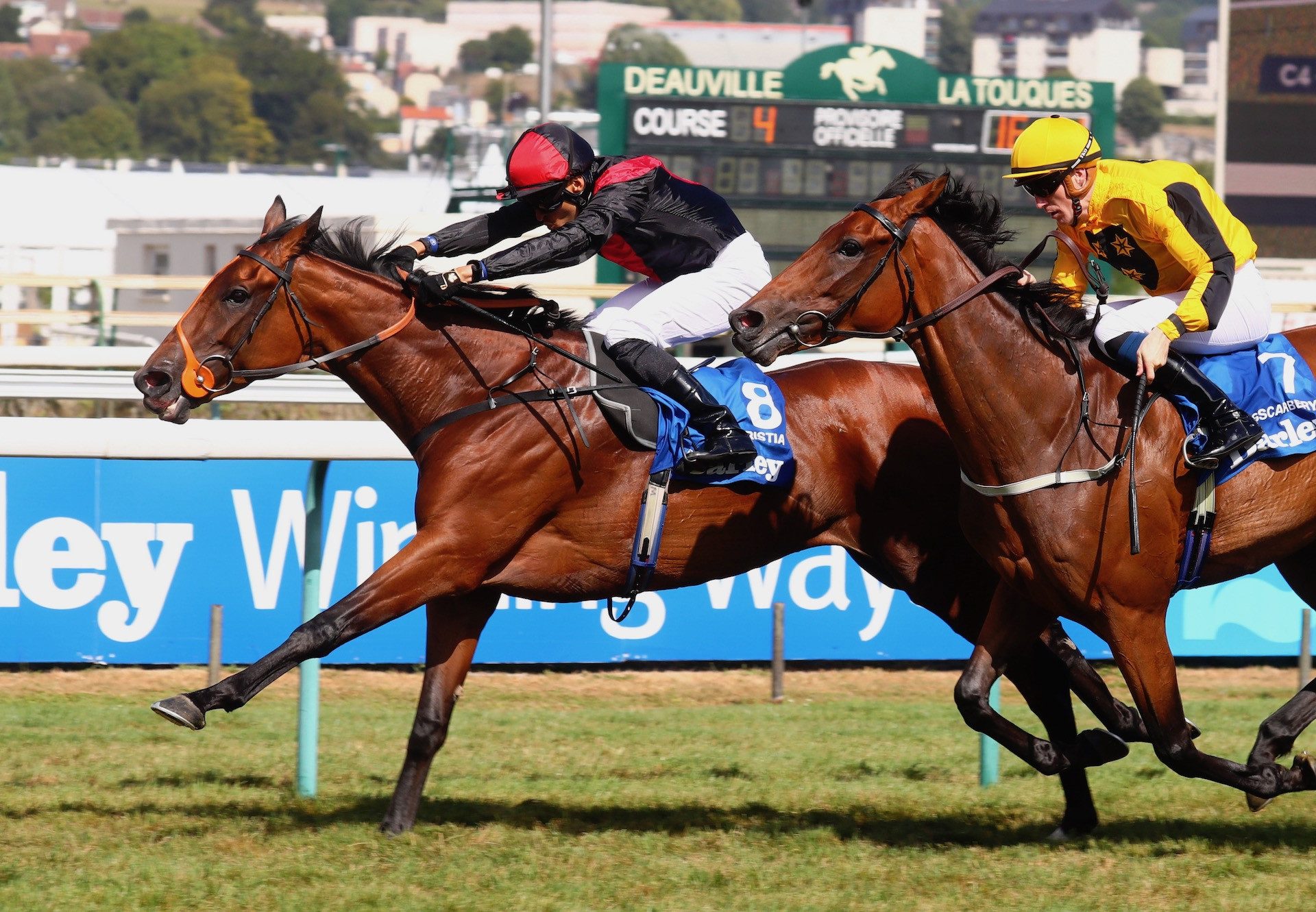 Aristia (Starspangledbanner) Wins The Group 1 Prix Jean Romanet at Deauville