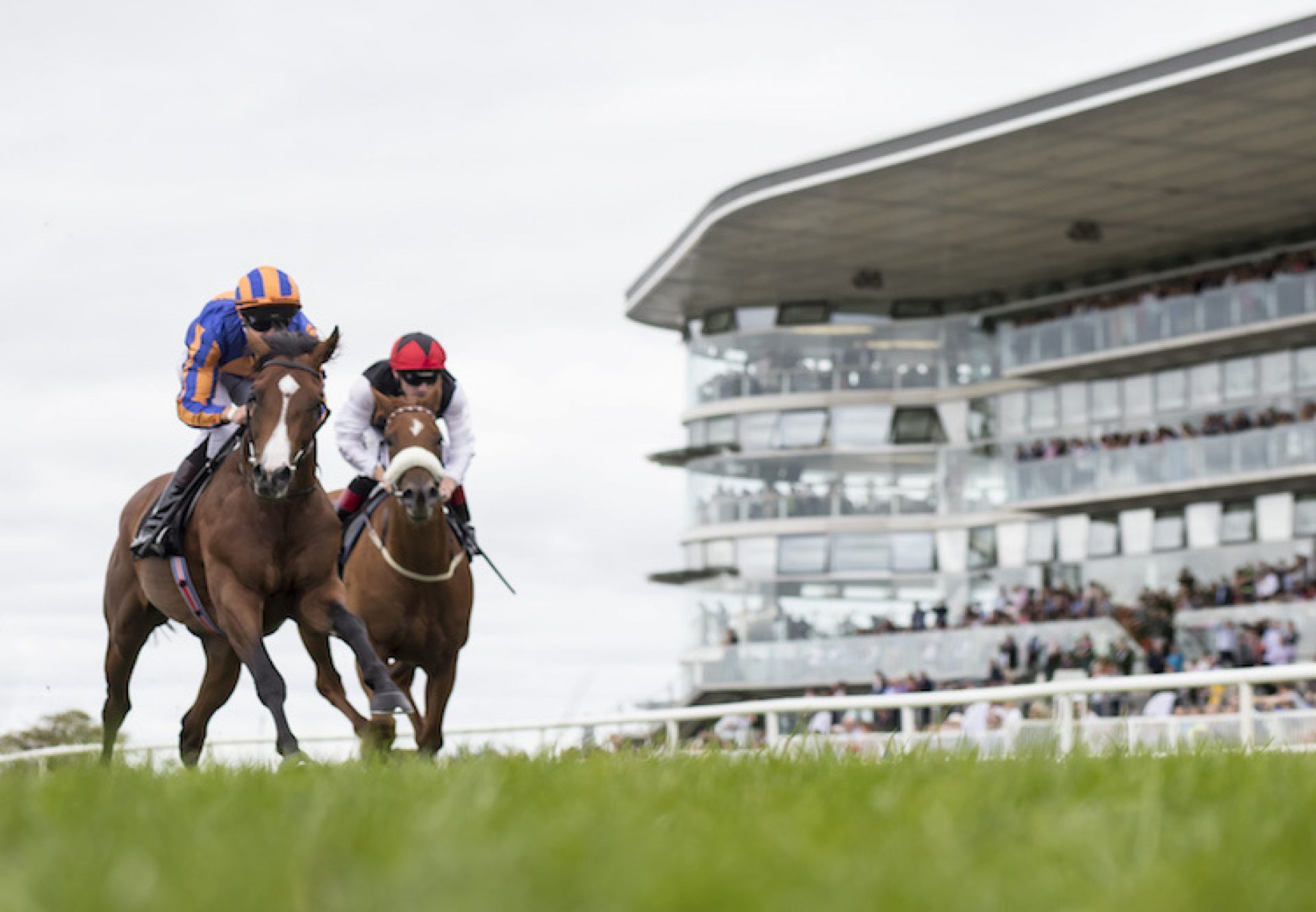 Broome (Australia) winning a maiden at the Galway Festival