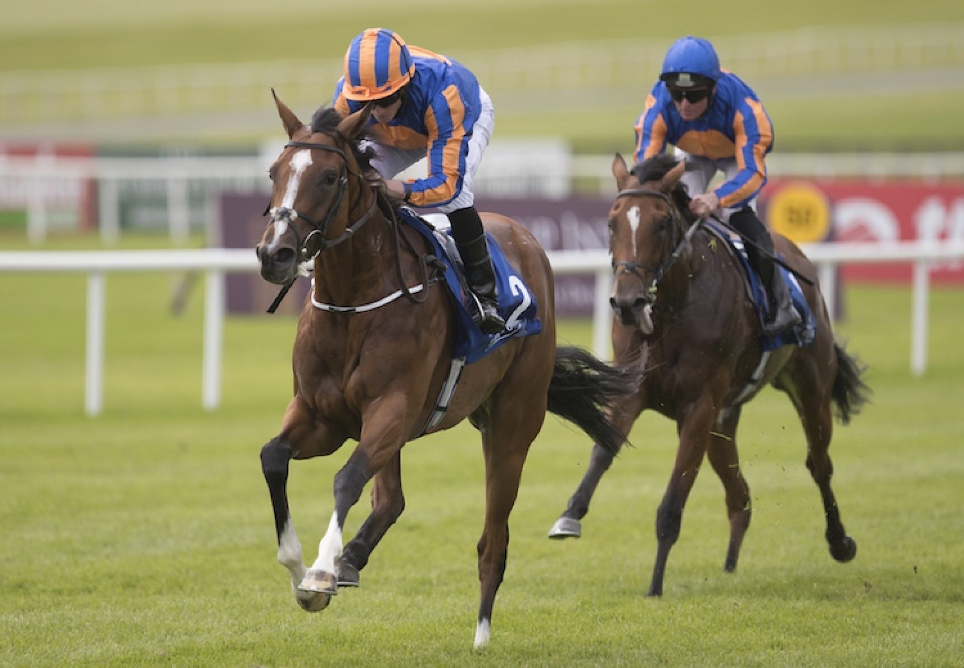 Clemmie (Galileo) winning the G3 Grangecon Stud Stakes at the Curragh