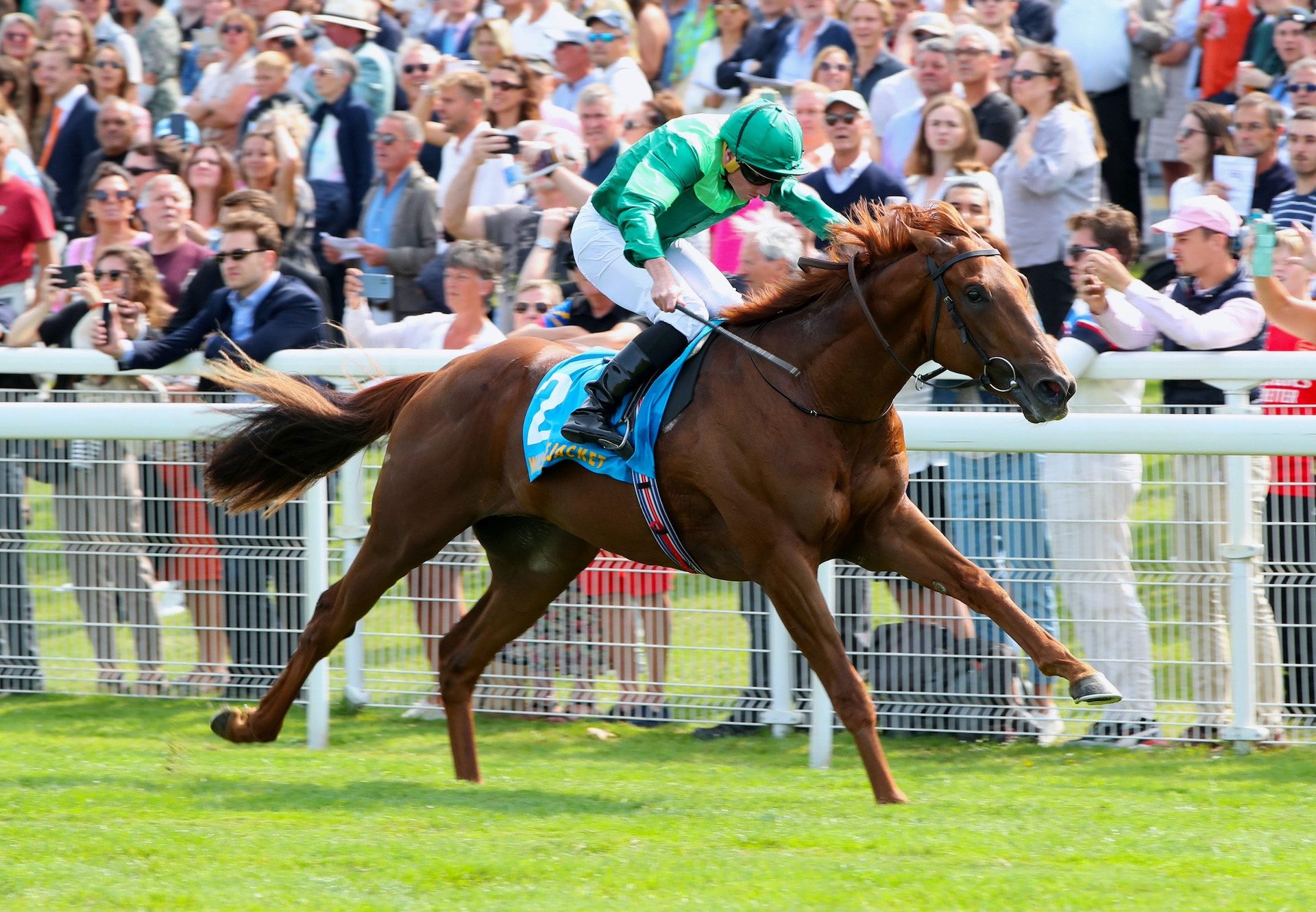 Whistlejacket (No Nay Never) Wins The Group 1 Prix Morny