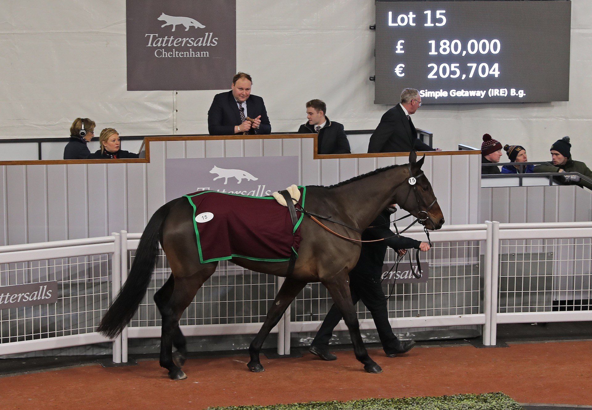 Simple Getaway (Getaway) Sells For £180,000 at Tattersalls Cheltenham December Sale