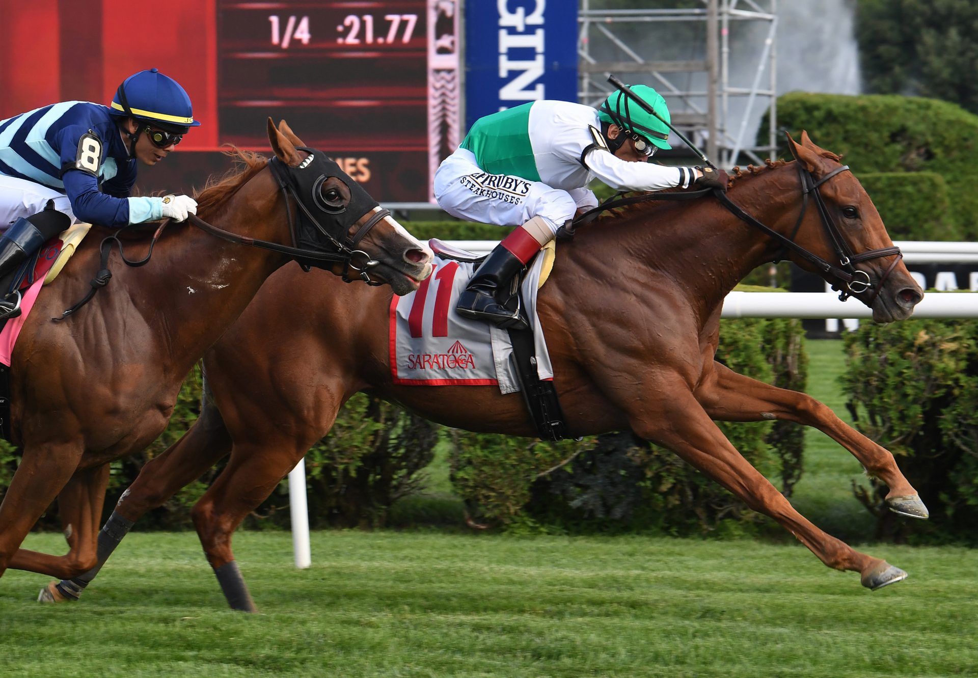 Empress Tigress (Classic Empire) wins The Coronation Cup at Saratoga