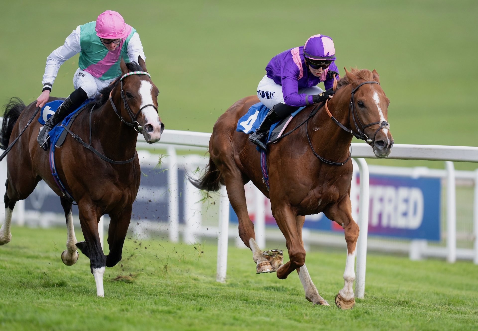 Into Battle (Churchill) Wins At Epsom