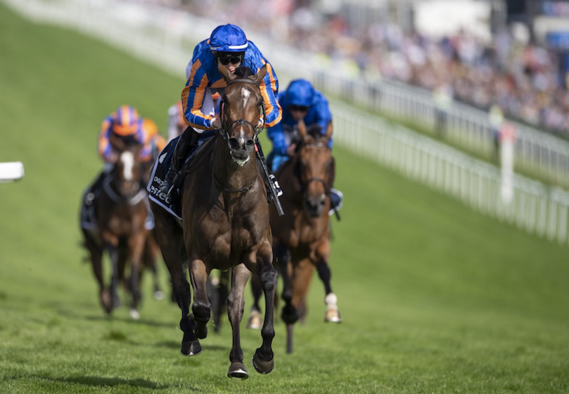 Forever Together (Galileo) winning the G1 Epsom Oaks