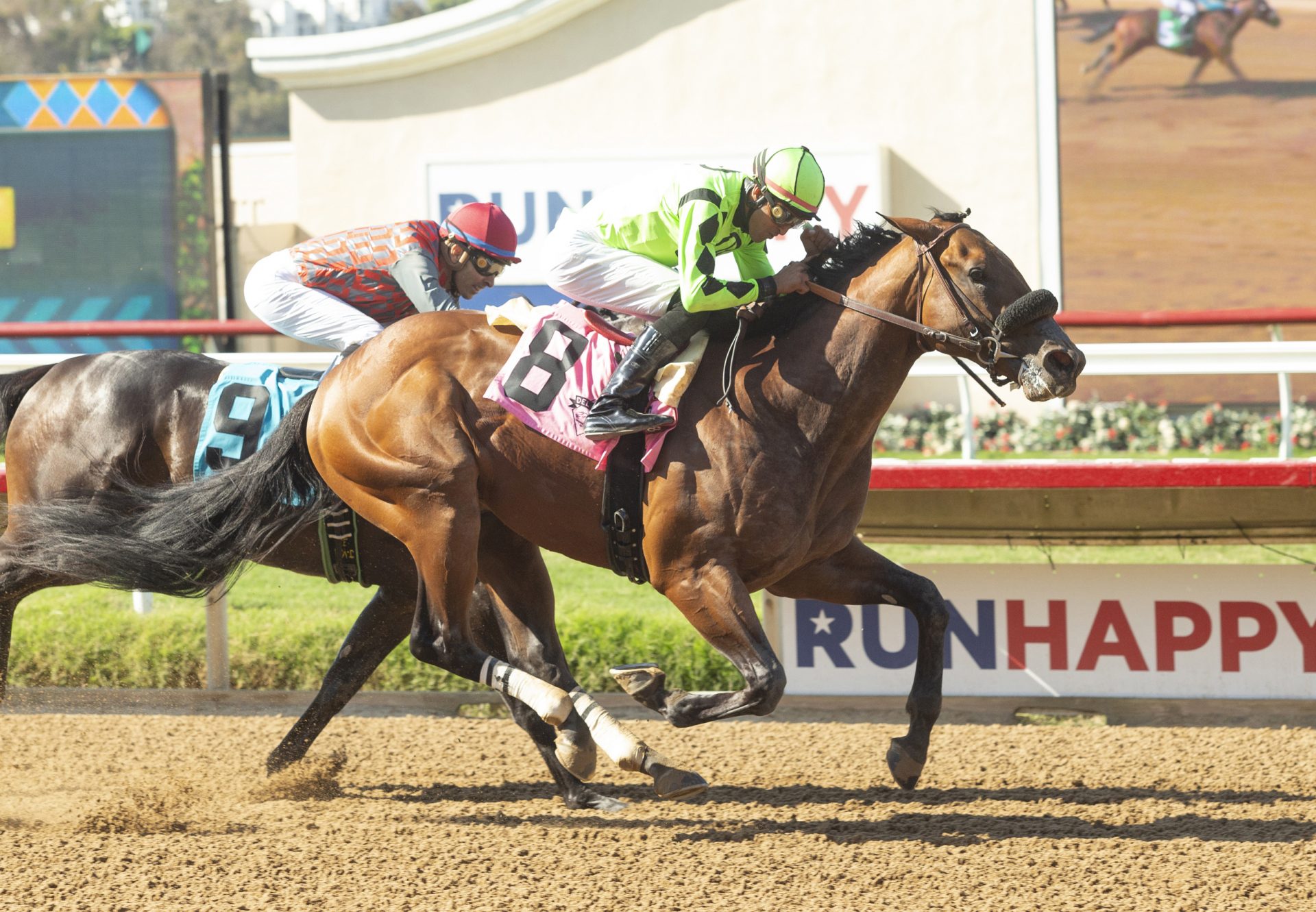 Joker Boy (Practical Joke) winning Del Mar MSW