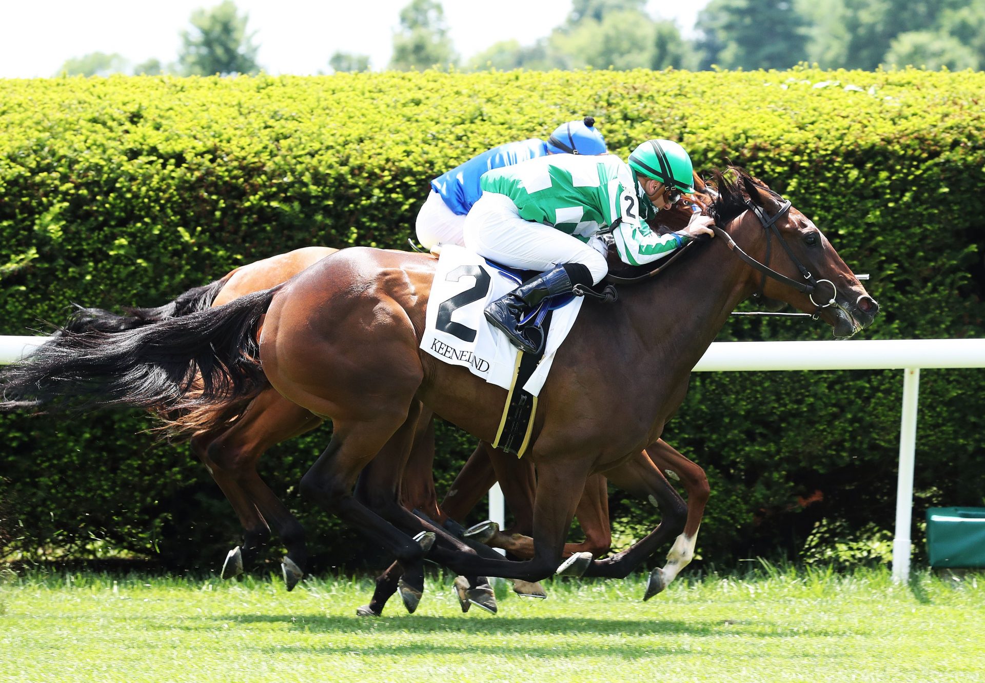 Enola Gay (Uncle Mo) Winning Gr.2 Appalachian Stakes at Keeneland