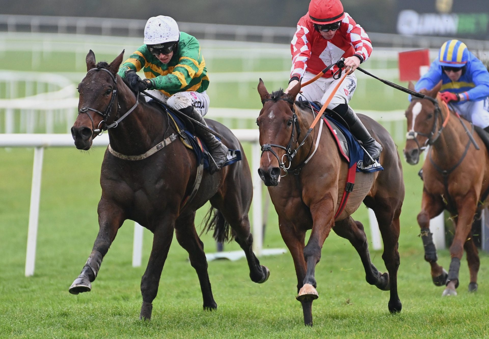 Spillane's Tower (Walk In The Park) Wins The Grade 3 Novice Chase At Punchestown