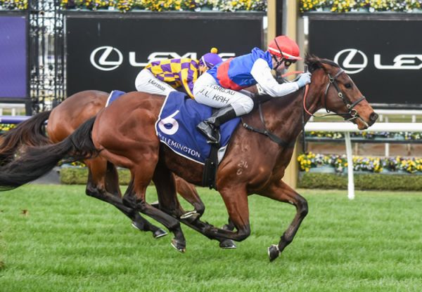 Wilmot Pass (Rubick) winning at Flemington