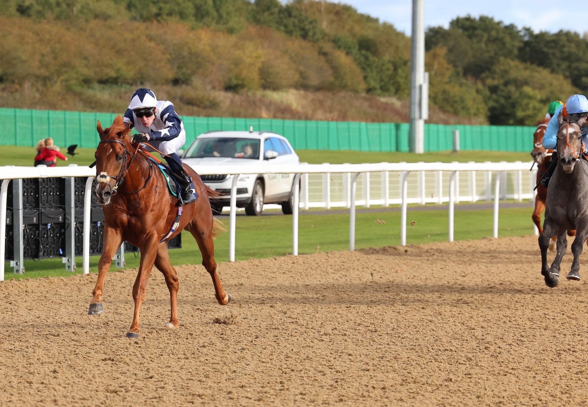 Never Just A Dream (No Nay Never) Wins The Class 2 Conditions At Newcastle