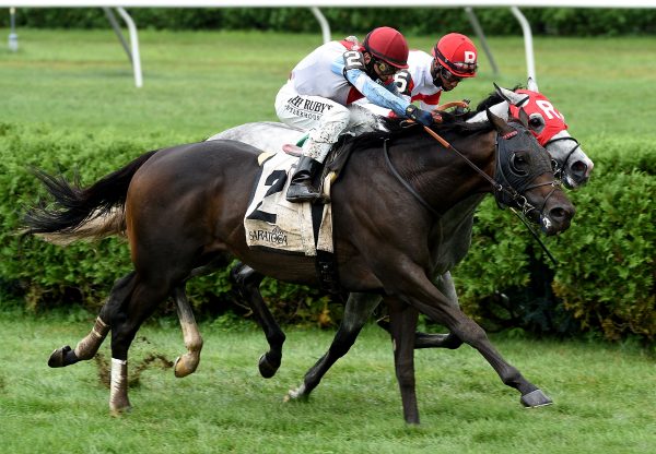 Bye Bye Melvin (Uncle Mo) wins the Gr.3 Saranac At Saratoga