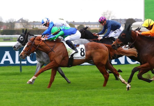 Moon Ray (Saxon Warrior) Wins The Group 3 Prix Miesque at Chantilly